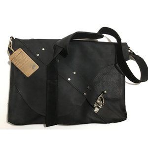 Divina Denuevo (Canada) ‘barcelona’ Custom-made Leather 17” Laptop Bag Nwt